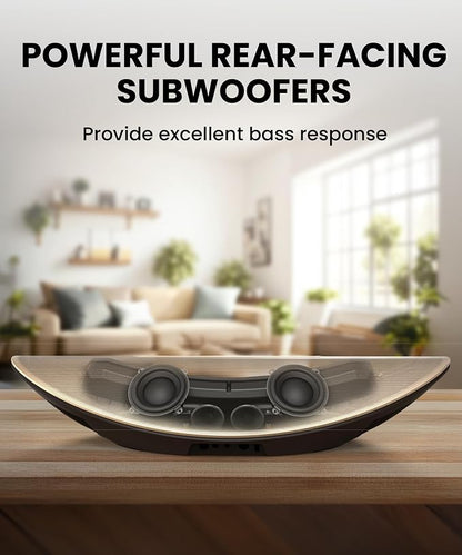 Cleer Crescent Smart Audio Bluetooth Speaker, 3 Hi-Res Audio Certified Sound - Image 4