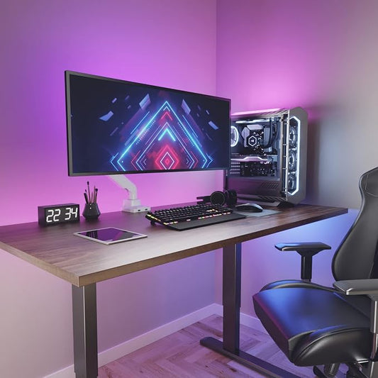 WALI Ultrawide Monitor Arm for 13 to 49 Inch Heavy Duty Curved Screens - Image 2
