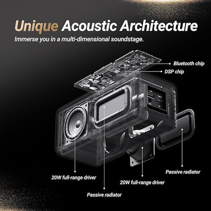 BOGASING Bluetooth Speakers, M5 Portable Wireless Speaker - Image 2