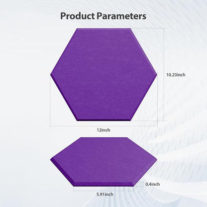 12 Pack Acoustic Panels Self Adhesive Sound Proof Foam, High Density Sound - Image 6