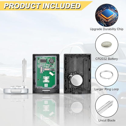 Vurkcy Key Fob Replacement for 2008-2015 CTS/ 08-11 STS Car Keyless Entry - Image 4