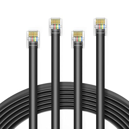 LanSenSu RJ12 Cable Phone Cord RJ12 6P6C Male to Male Straight Wired - Image 7