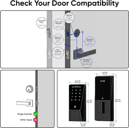 Wyze Palm Lock, Smart Door Lock - Image 11