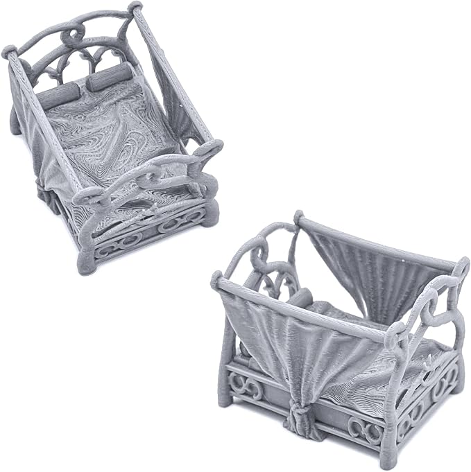 EnderToys Elegant Furniture by Printable Scenery, 3D Printed Tabletop RPG - Image 3