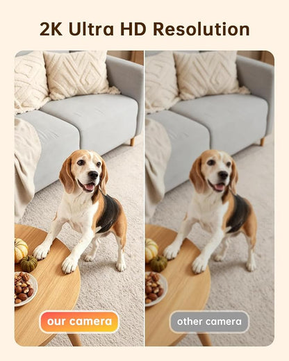ELYSOO Wireless Indoor Camera: Battery Powered Pet/Dog Camera - Image 7