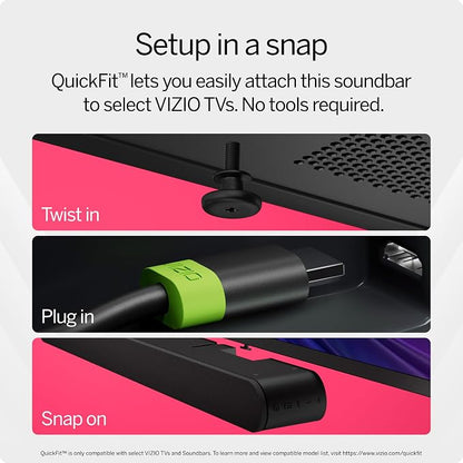 VIZIO 2.0 Soundbar w/Dolby Atmos & DTS:X, QuickFit™ Compatible – SV200M-08 - Image 12