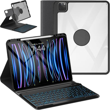 OYEEICE Keyboard Case for iPad Pro 12.9 inch 6th Gen 2022, 5th 2021, 4th 2020 by OYEEICE