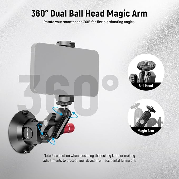 NEEWER 3" Suction Cup Mount - Image 5