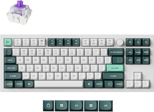 Keychron Q3 HE Wireless Custom Mechanical Keyboard, 2.4 GHz/Bluetooth/Wired QMK by Keychron