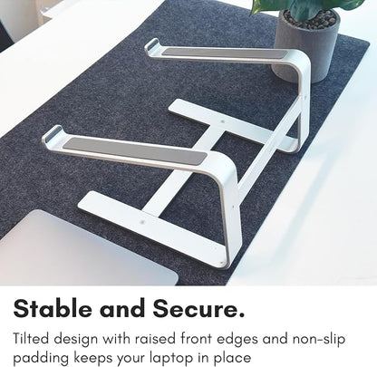 Macally Aluminum Laptop Stand for Desk - Image 2