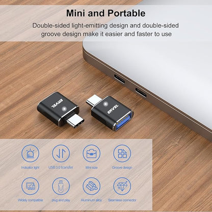 ENVEL USB to USB C Adapter, USB3 5Gbps High Speed Data Transfer, OTG Converter - Image 6