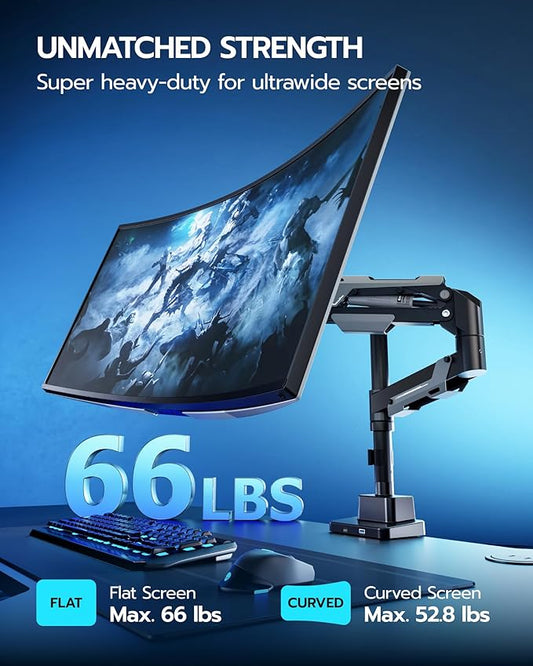 ARES WING Single Monitor Mount - Image 2