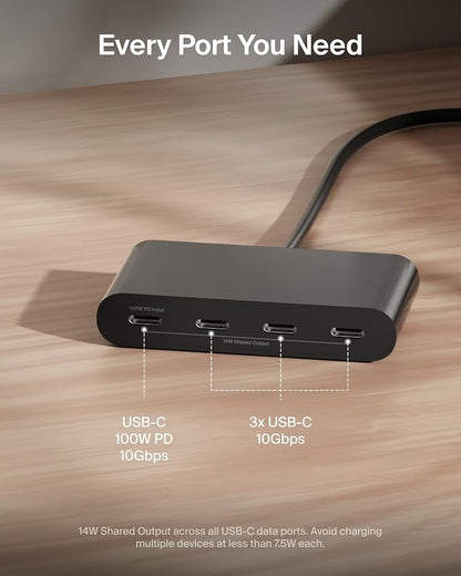 Belkin Connect 4 Port USB C Hub - Image 3