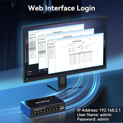 8 Port 2.5G Managed Ethernet Switch - Image 4