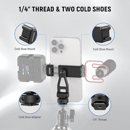 Neewer Metal Phone Tripod Mount - Image 5