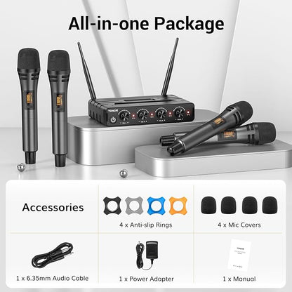 TONOR Wireless Microphones System - Image 9