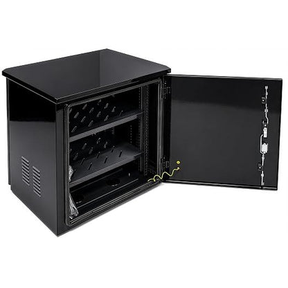 Electriduct 12U Outdoor Cabinet 21.6 Inch Depth IP55 Weather Resistant - Image 2