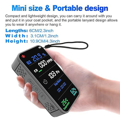 7-in-1 Portable Oxygen Detector - Image 9