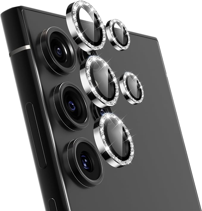 For Samsung Galaxy S25 Ultra Camera Lens Protector, Individual Lens Protector by Vipsent