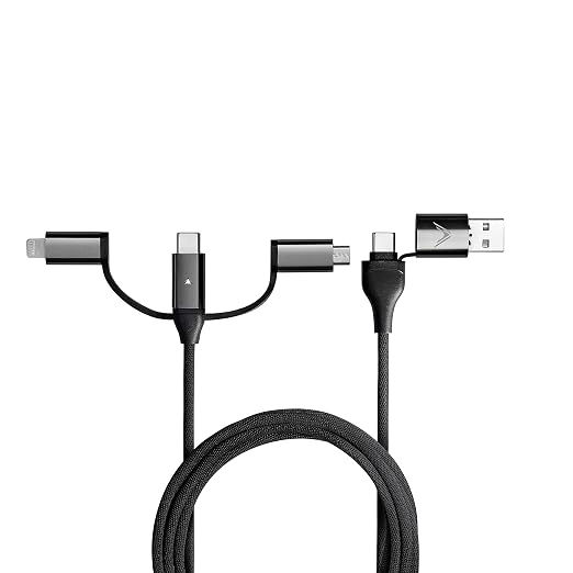Futurizta Tech Zeus-X 6-in-1 Universal Multi Cable Fast Charging 60W Laptop PD by FuturiztaTech