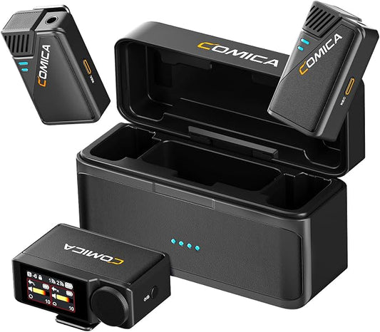 COMICA BooMax Wireless Lavalier Microphone System, 32-Bit Float Mic by COMICA