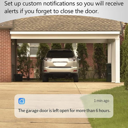 Smart Wi-Fi Garage Door Opener Remote, APP Control, Compatible - Image 2