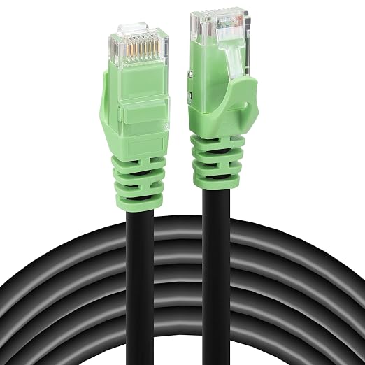 Rapink Cat6 Outdoor Ethernet Cable 100 ft, Ethernet Cable UV Resistant by Rapink