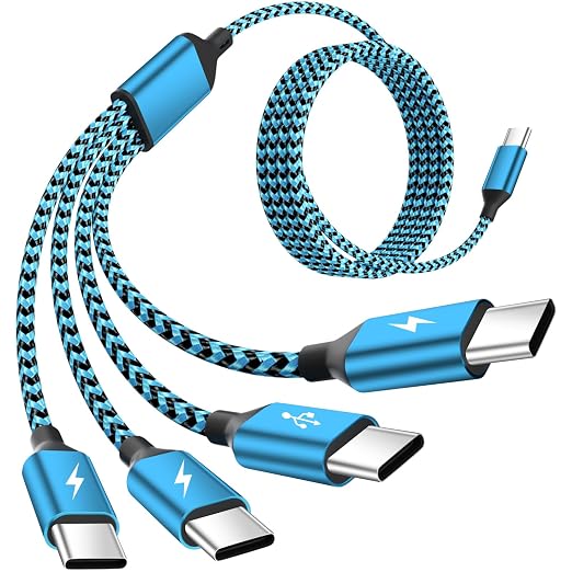 USB C Splitter Multi Charging Cable by Jogrytece