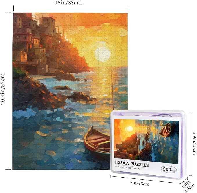 Custom Jigsaw Puzzle from Photos 300/500/1000 Pieces Personalized Wooden - Image 3