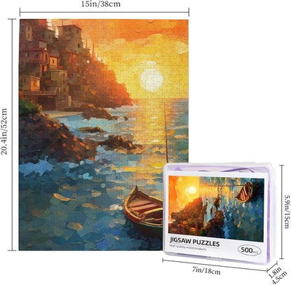 Custom Jigsaw Puzzle from Photos 300/500/1000 Pieces Personalized Wooden - Image 3