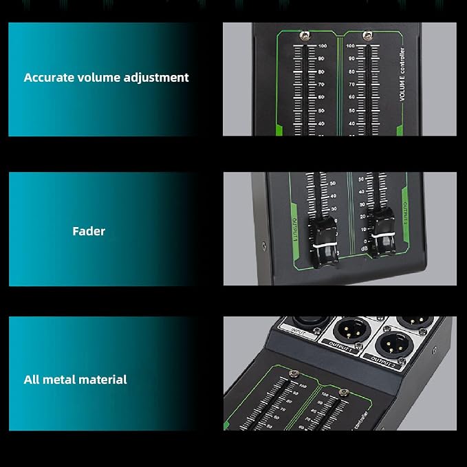 Passive Stereo Monitor Volume Controller, - Image 5