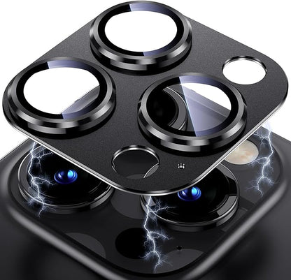 Uyiton for iPhone 13 Pro/iPhone 13 Pro Max Camera Lens Protector, Metal Ring by Uyiton