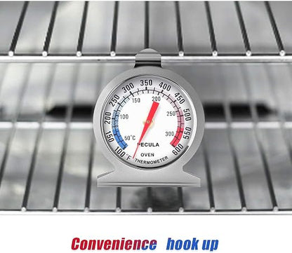 Oven Thermometer 50-300°C/100-600°F, Oven Grill Fry Chef Smoker Thermometer - Image 4