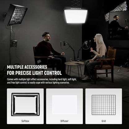 NEEWER 115W Flexible LED Video Light, Studio RGB Panel Light Mat Kit - Image 7