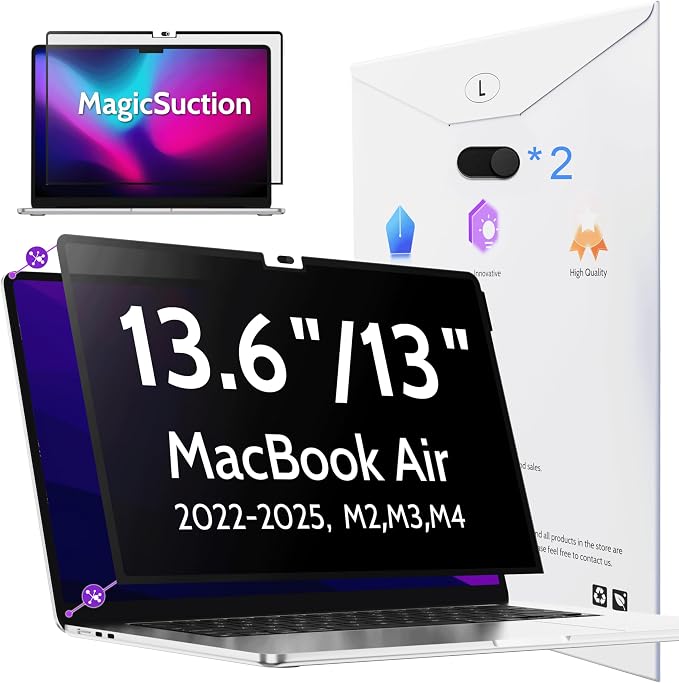 Privacy Screen for MacBook Air 13.6/13 Inch by peslv