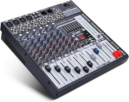 Boytone Dj Mixers 8 Channel Audio Mixer Sound Board by Boytone