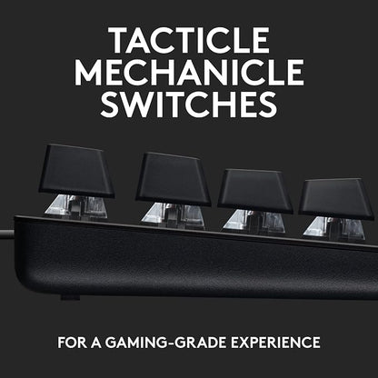Logitech G413 TKL SE Mechanical Gaming Keyboard + G335 Wired Gaming Headset - Image 2