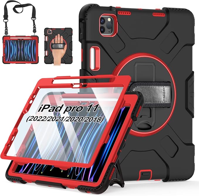 Case for iPad Pro 11 Inch: Silicone Cover for iPad 11 Generation by MiesherkSTOCK