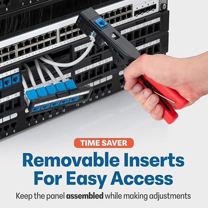 Everest 24 Port Keystone Patch Panel - Image 2