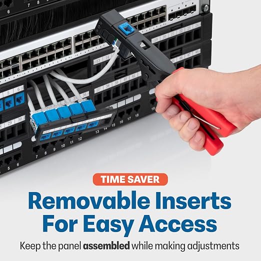 Everest 48 Port Keystone Patch Panel - Image 2