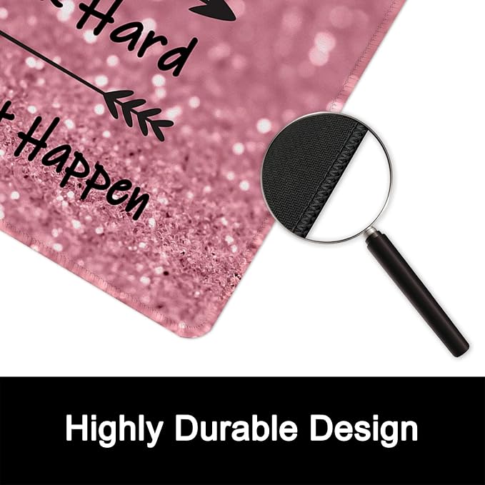 ITNRSIIET Mouse Pad with Stitched Edge Premium Textured Smooth Precise - Image 3