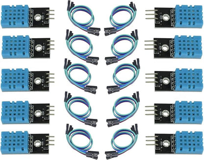 10 packs DHT11 Humidity Sensor Module, Digital Temperature and Humidity Sensor by hiBCTR