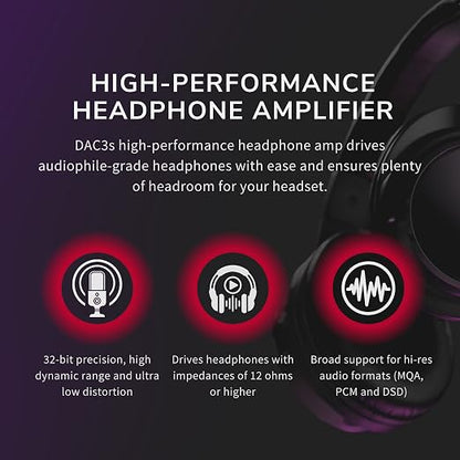Audioengine DAC3 32-Bit Mobile Headphone Digital to Analog Converter - Image 8