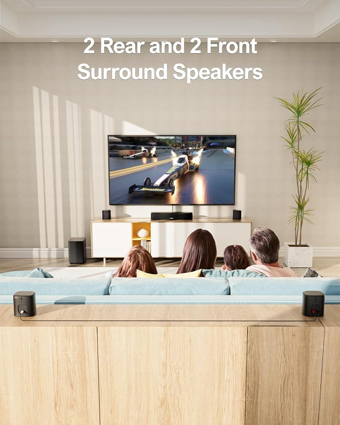 ULTIMEA 7.1ch Virtual Surround Sound Bar, Sound Bar - Image 3