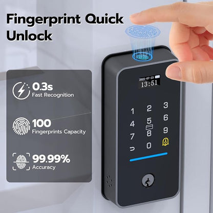 eLinkSmart Fingerprint Keyless Entry Door Lock - Image 2