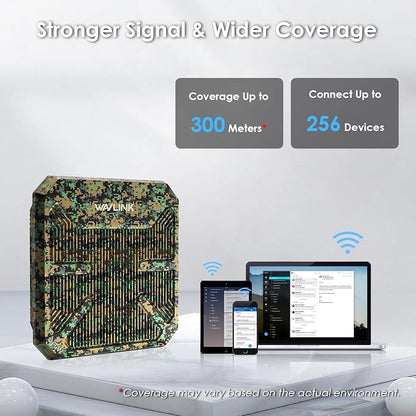 WAVLINK AX3000 Outdoor WiFi 6 Extender, Dual Band Long Range WiFi - Image 3