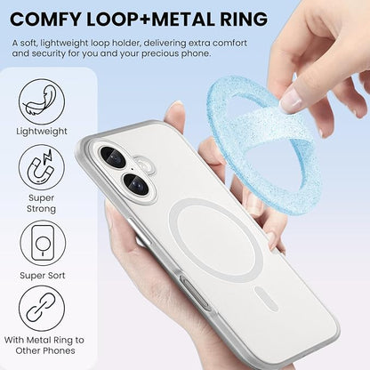 Magnetic Silicone Ring Grip Phone Holder, Loop Grip Phone Holder, Magnetic - Image 5