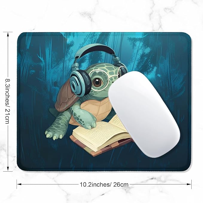 ITNRSIIET Mouse Pad with Stitched Edge Premium Textured Smooth Precise - Image 2