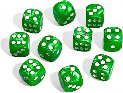 Luck Lab 10-Piece Acrylic D6 Dice Pack - Image 2