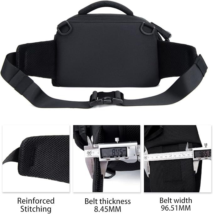 Cwatcun Waist Camera Case DSLR SLR Bag Sling Shoulder Camera Bag Water - Image 8